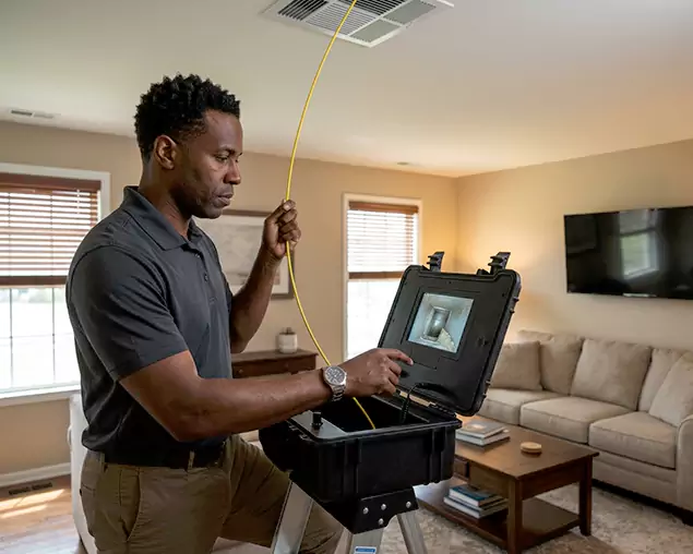 See Inside Your Ductwork Before Cleaning or Repair in Pompano Beach, FL